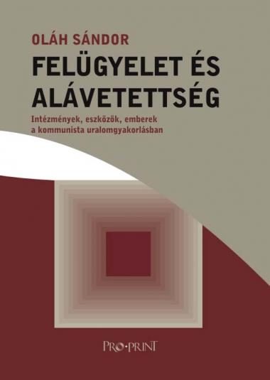 Felügyelet és alávetettség borítója