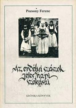 Az erdélyi szászok jeles napi szokásai borítója