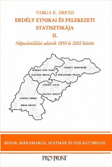 Erdély etnikai és felekezeti statisztikája II. borítója