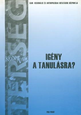 Igény a tanulásra? borítója