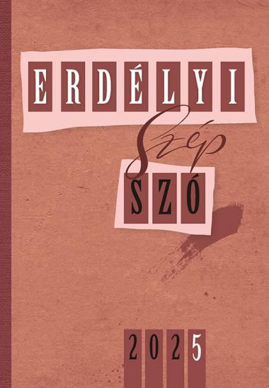 Erdélyi Szép Szó 2025 borítója