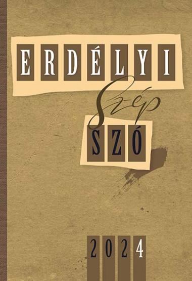 Erdélyi Szép Szó 2024 borítója