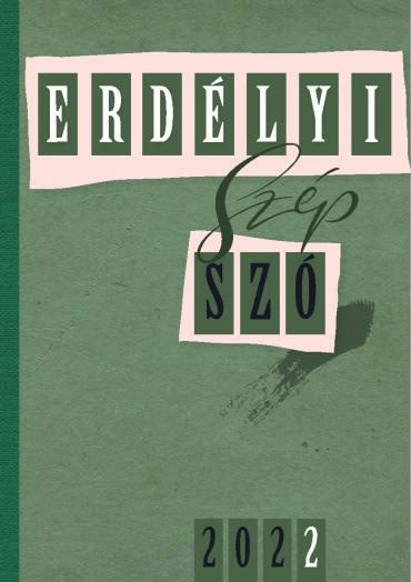 Erdély szép szó 2022 borítója