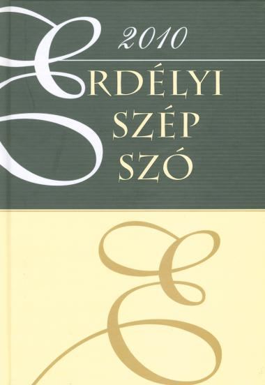 Erdélyi szép szó 2010 borítója
