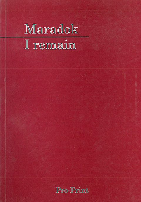 Maradok / I Remain borítója