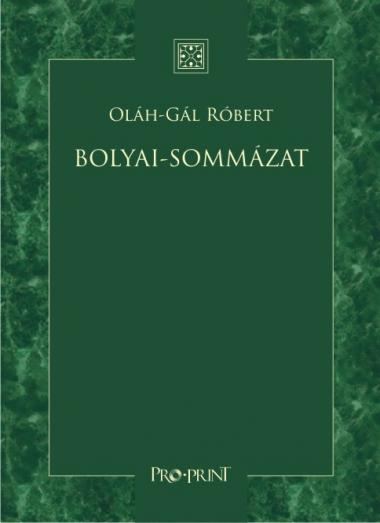 Bolyai-sommázat borítója