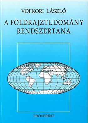 A földrajztudomány rendszertana borítója
